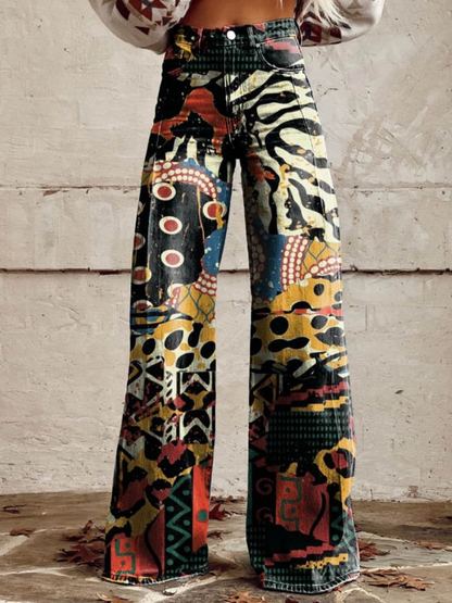Yassie | Pantalones acampanados artesanales