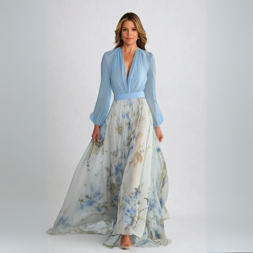 Dory - Vestido largo floral