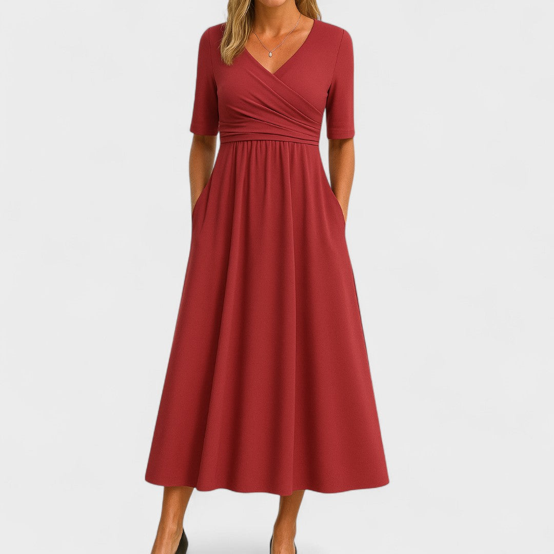 Ada | Elegante vestido midi 
