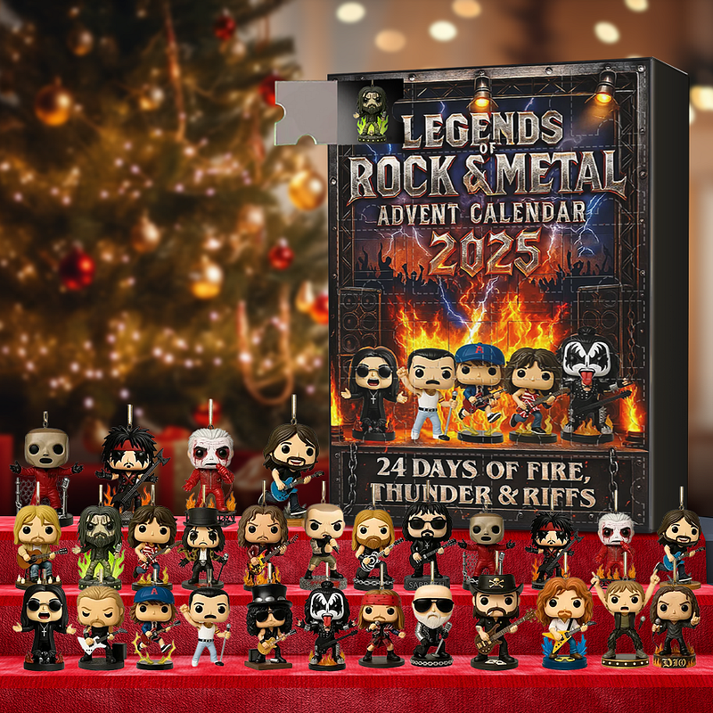 Calendario de Adviento de Leyendas del Rock 2025