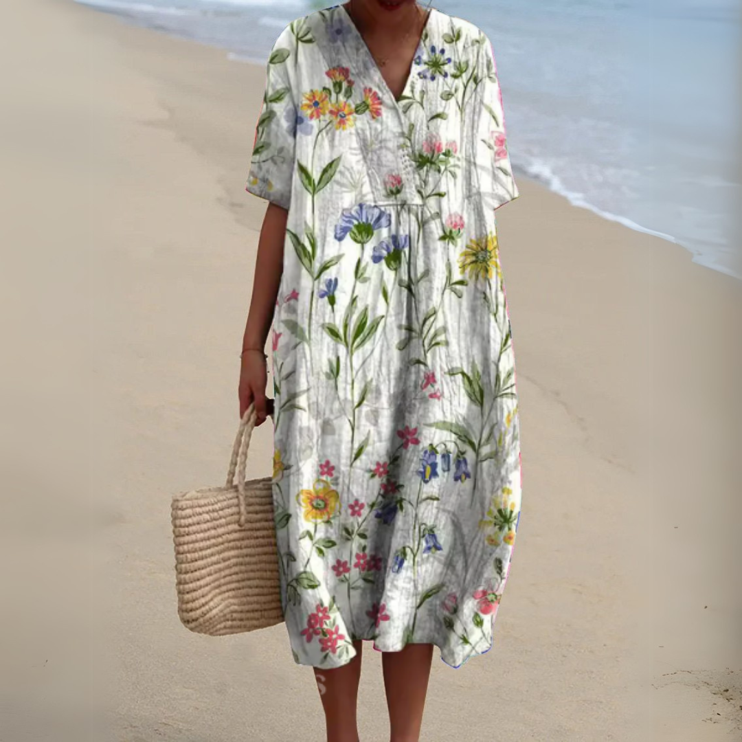 Audrey - Elegante vestido floral