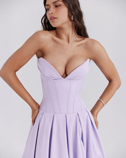 Vestido midi Amalfi