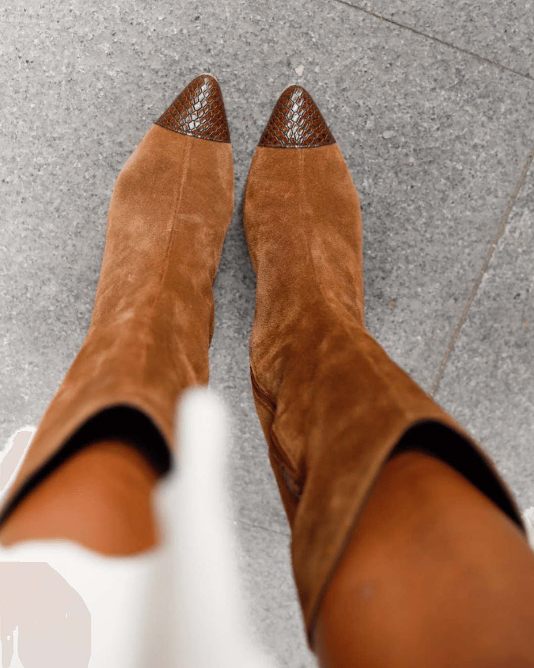 Coe™ | Botas de ante por encima de la rodilla 