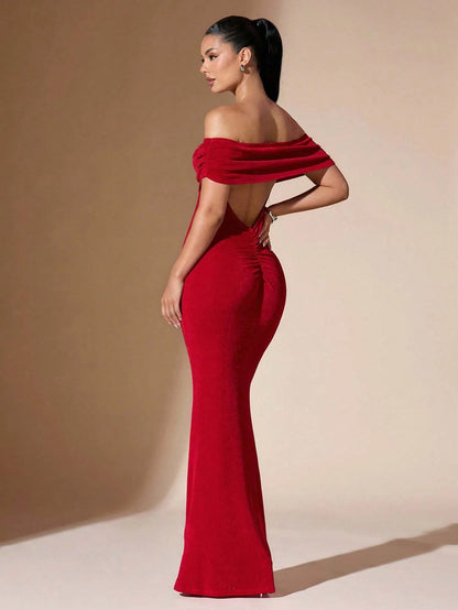 Julina™ | Vestido con hombros descubiertos