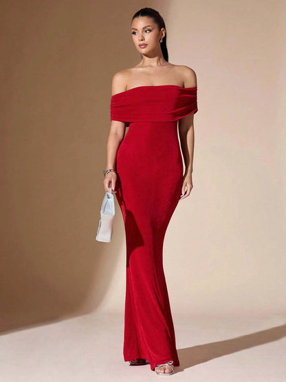 Julina™ | Vestido con hombros descubiertos