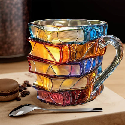 Taza 3D para el placer de la lectura hecha a mano 