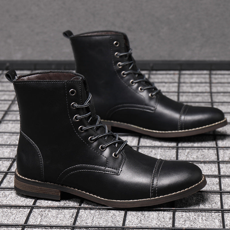 Claude | Botas de piel auténtica