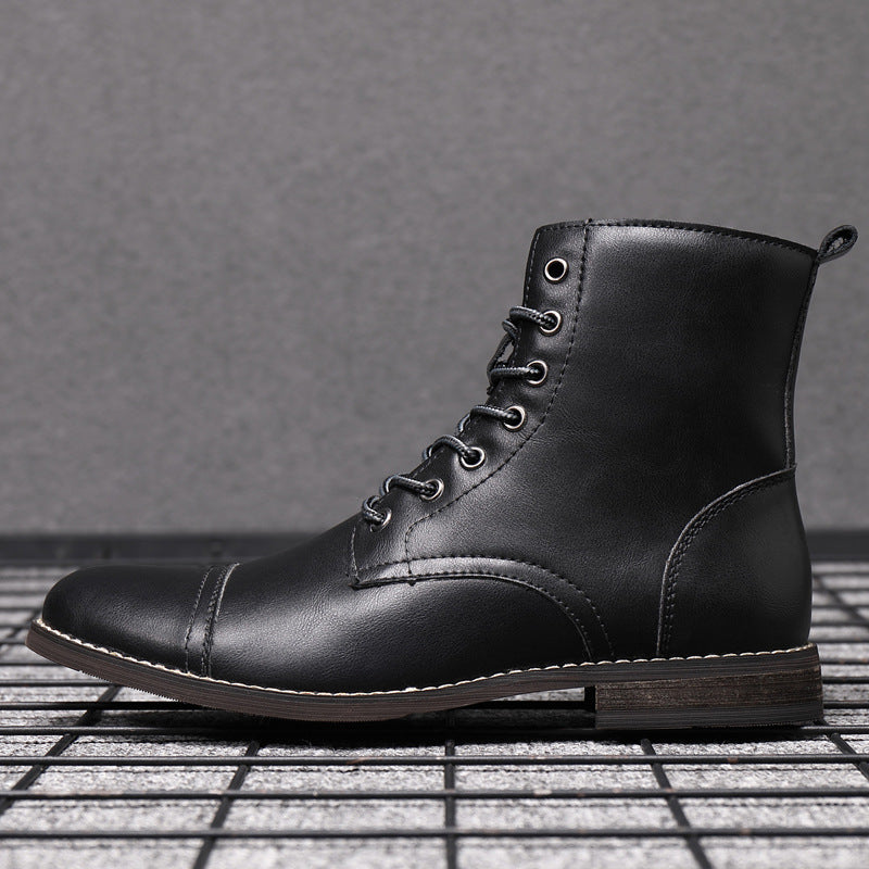 Claude | Botas de piel auténtica