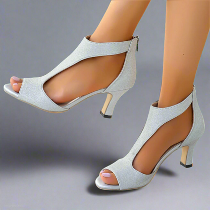 Heidrun | Sandalias de tacón elegantes y cómodas