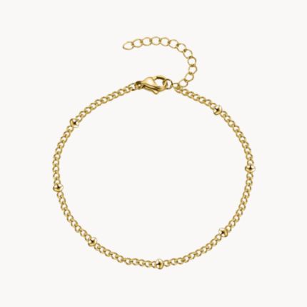 Pulsera de color dorado