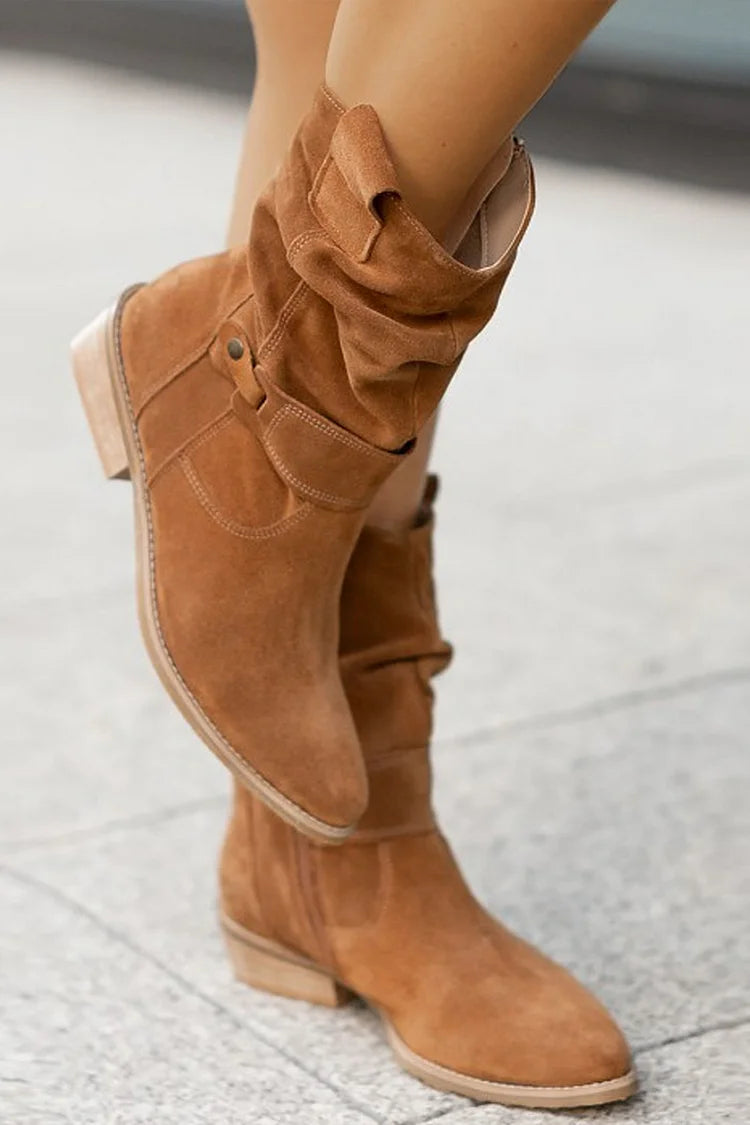 Cléa™ | Botines de ante suave 