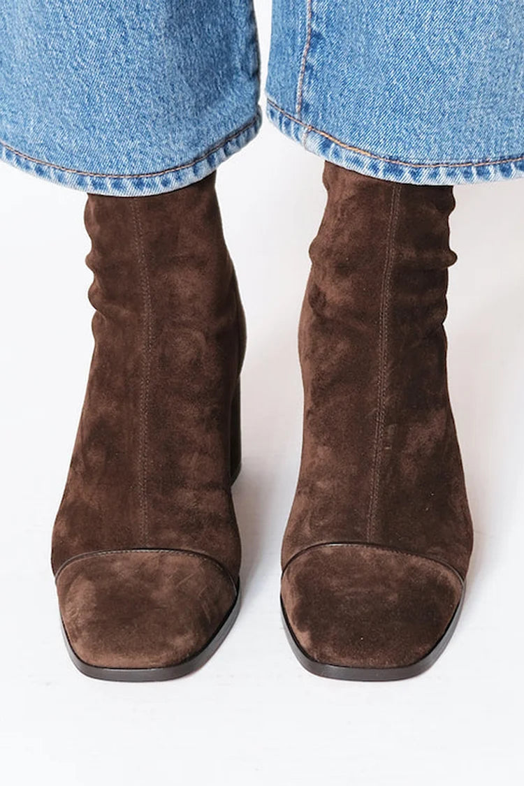 Marga™ | Botines elegantes de ante 