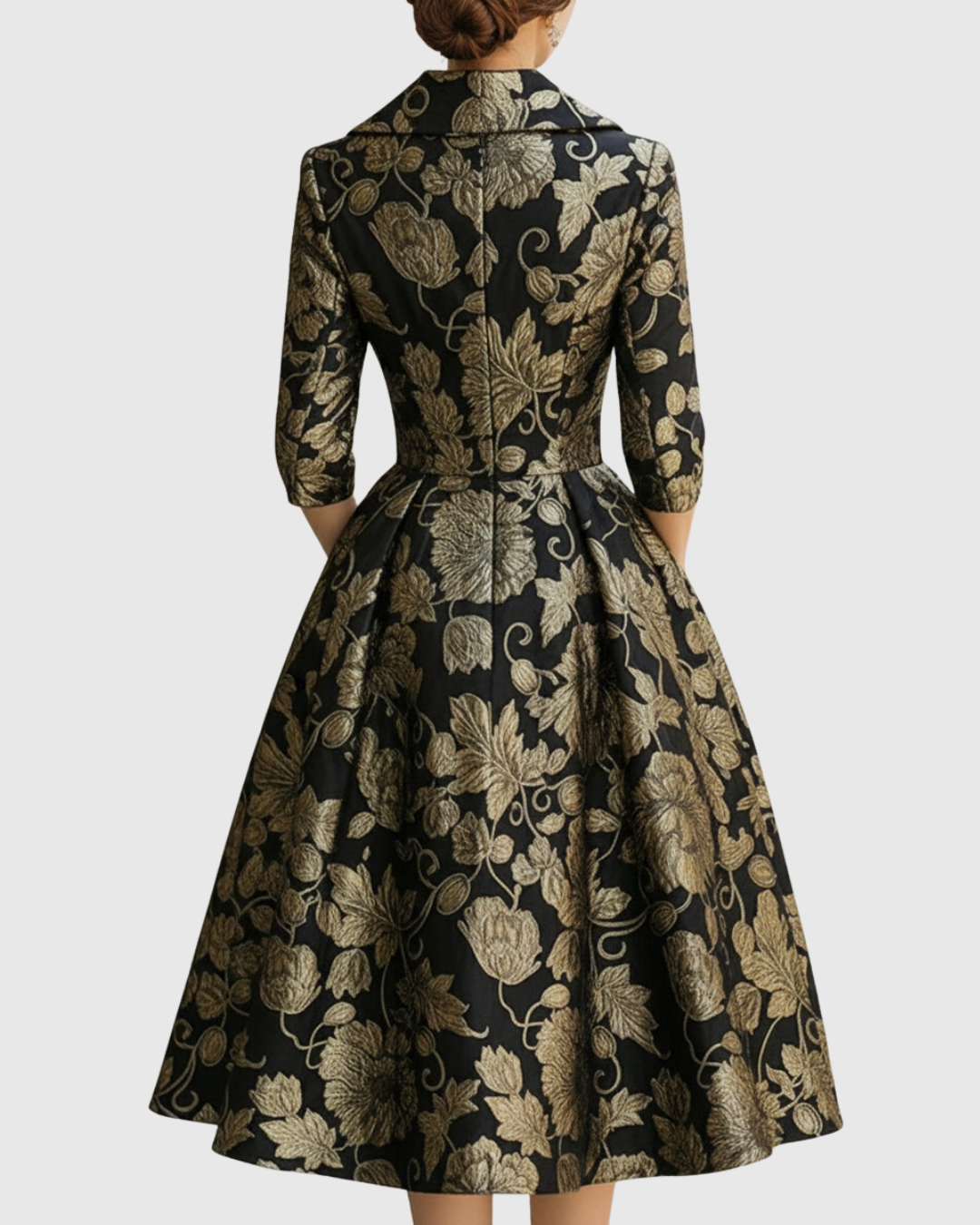 Moren | Vestido midi floral