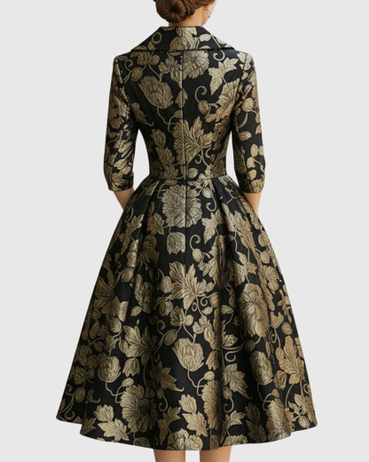 Moren | Vestido midi floral