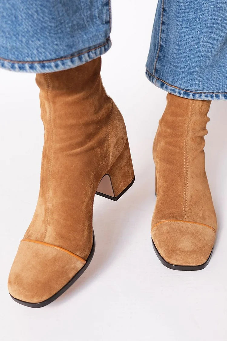 Viena™ | Botines modernos en contraste 