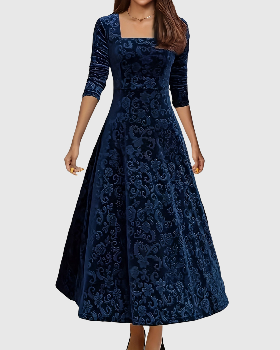Veera | Elegante vestido midi floral