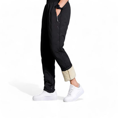 Wallace - Pantalones de polar cálidos 