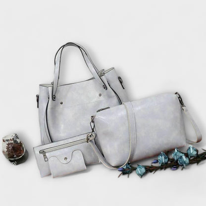 Alvhildea | Juego de bolsos vintage de 4 piezas 