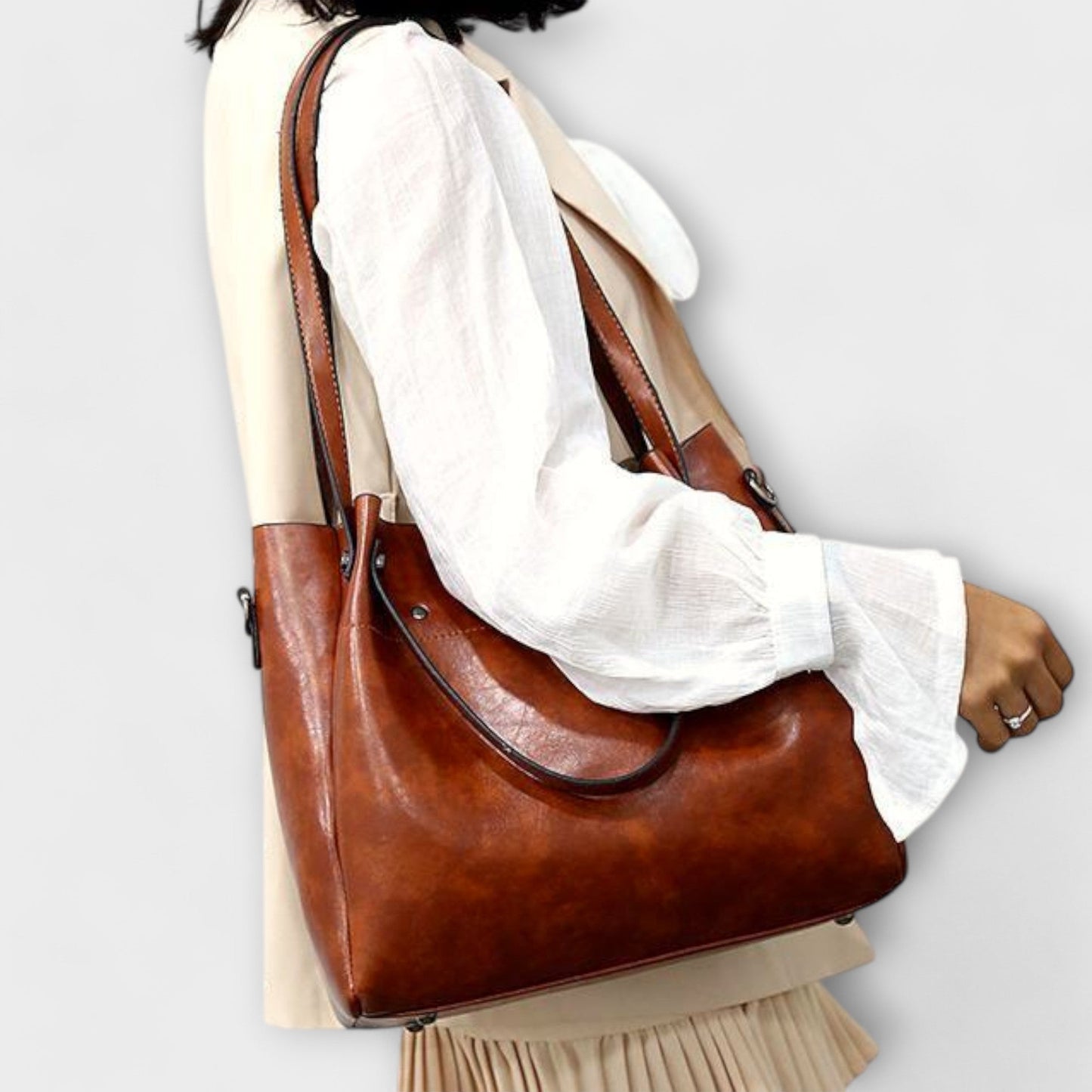 Alvhildea | Juego de bolsos vintage de 4 piezas 