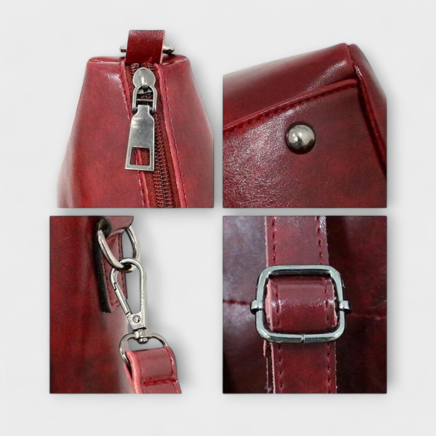 Alvhildea | Juego de bolsos vintage de 4 piezas 