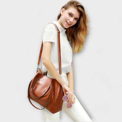 Alvhildea | Juego de bolsos vintage de 4 piezas 