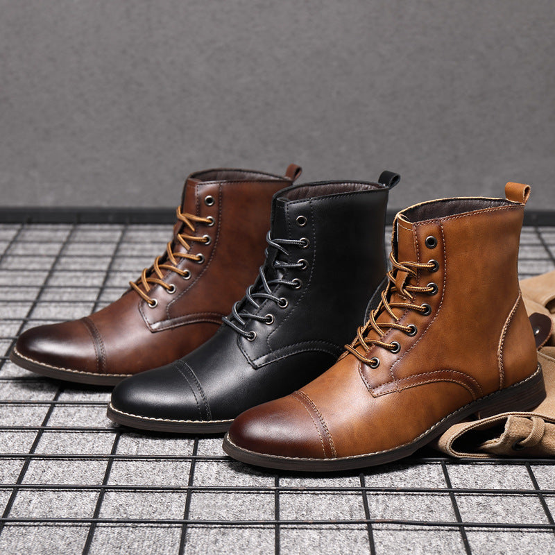 Claude | Botas de piel auténtica