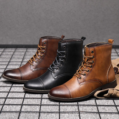 Claude | Botas de piel auténtica