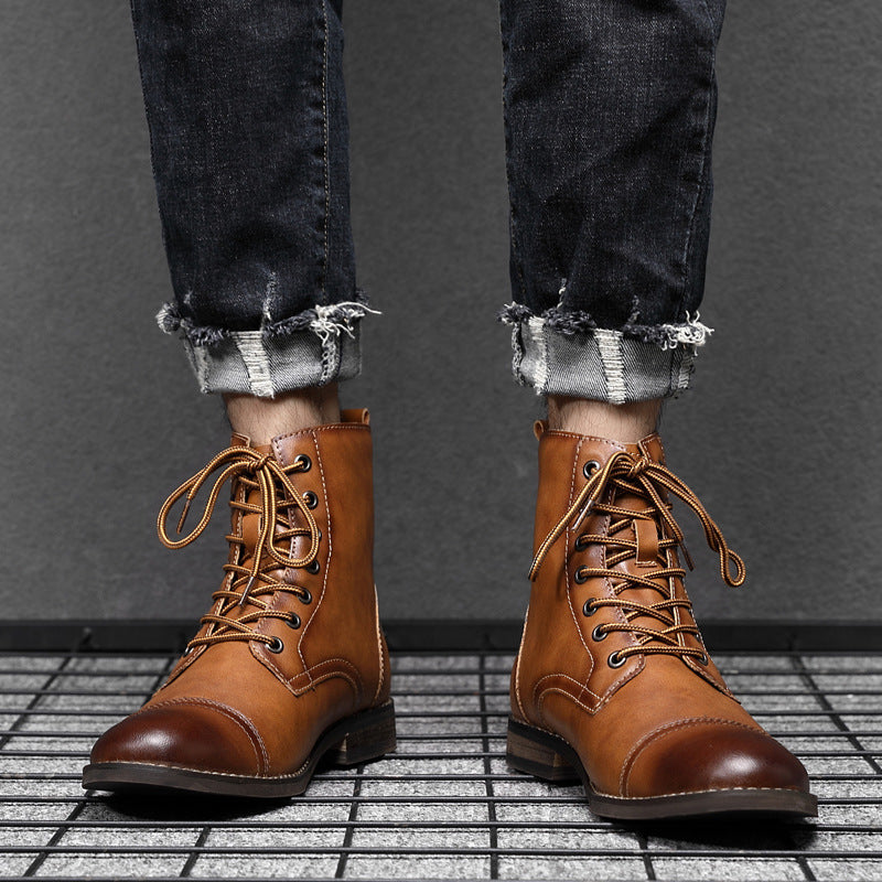 Claude | Botas de piel auténtica