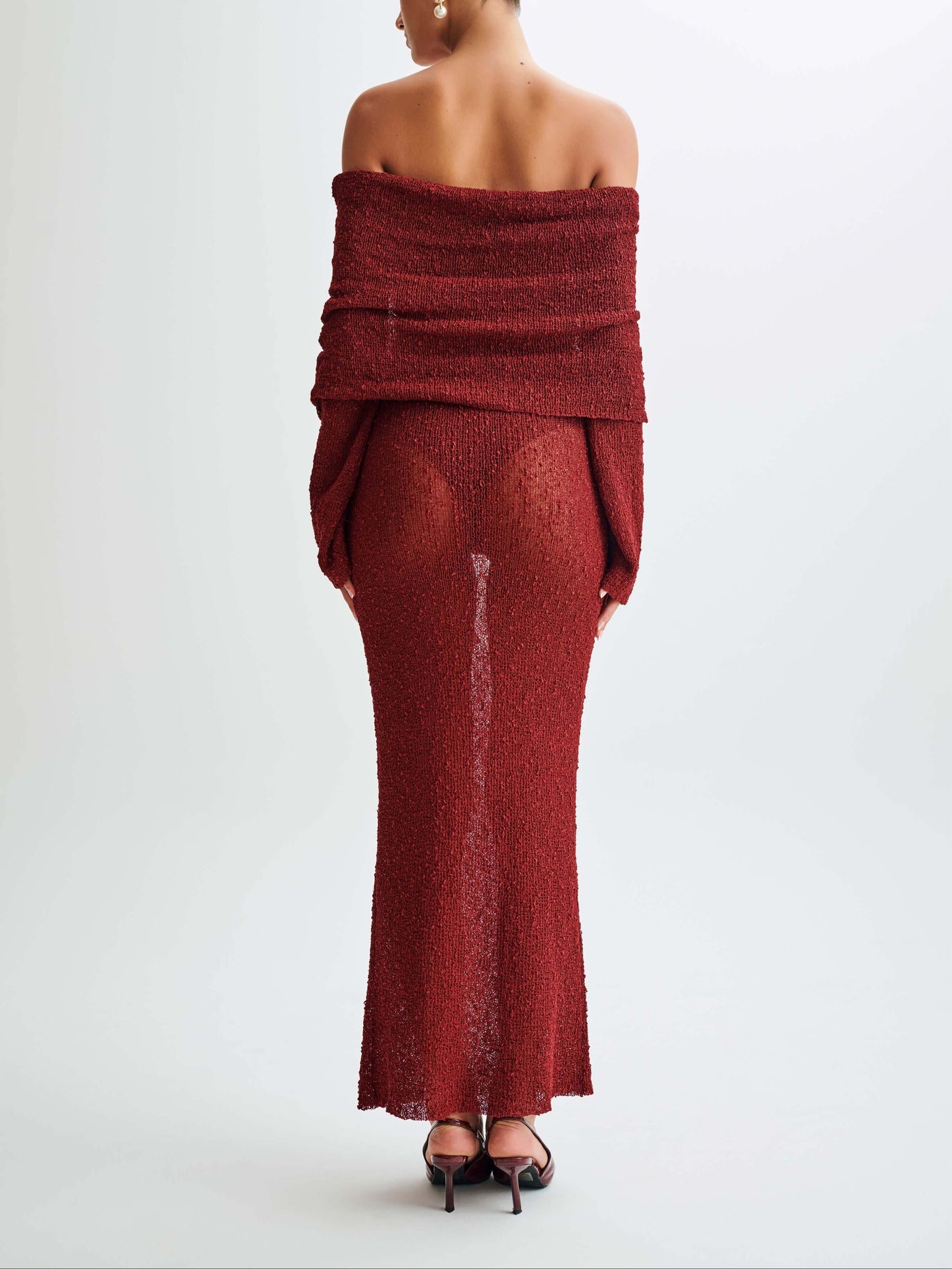 Kenvira™ | Vestido con hombros descubiertos