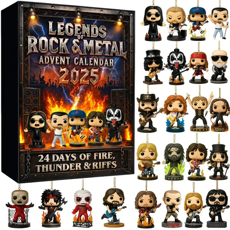 Calendario de Adviento de Leyendas del Rock 2025