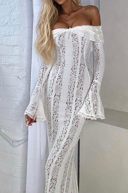 Lena™ | Vestido largo con detalles