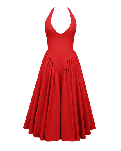 Vestido midi Monroe