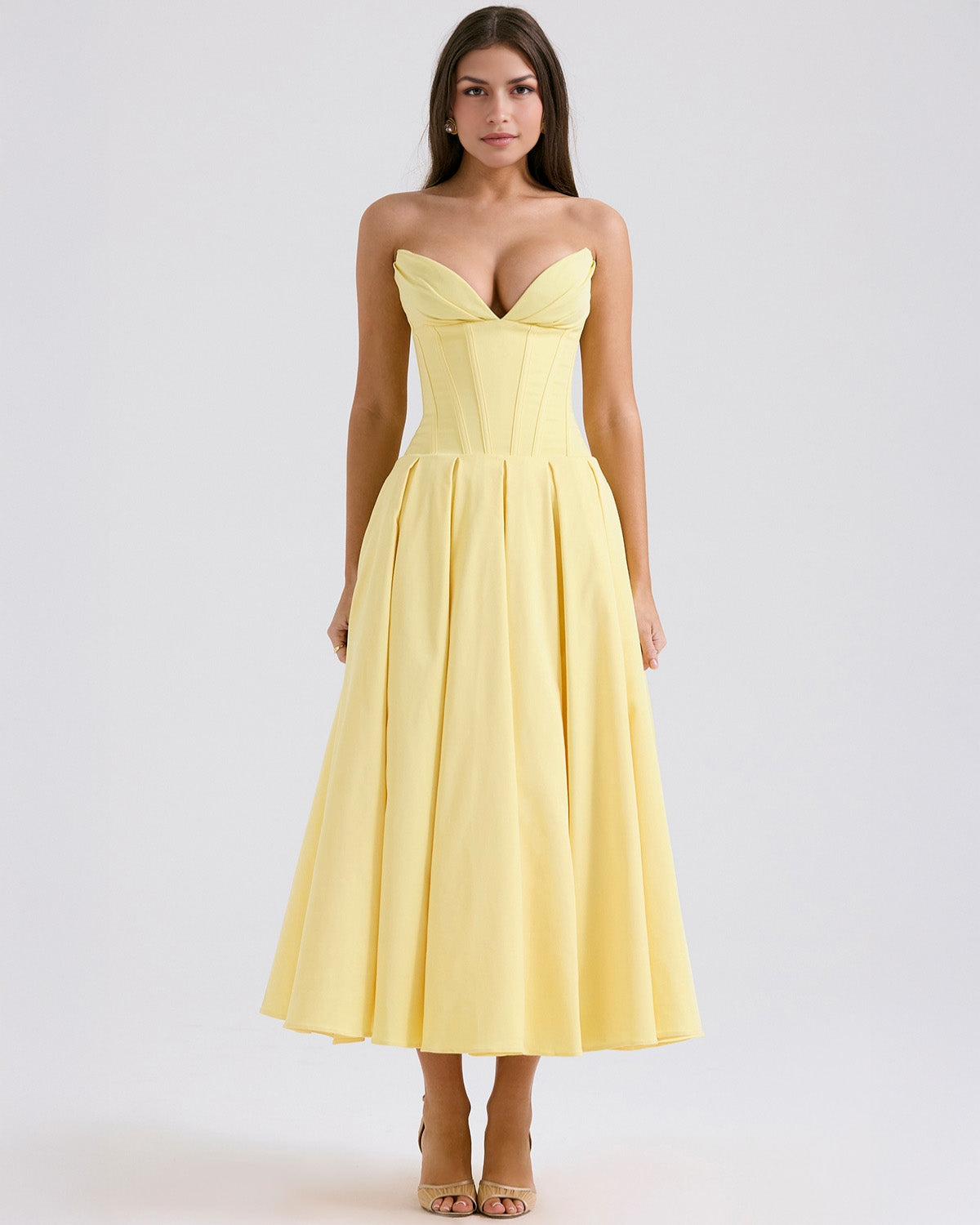 Vestido midi Amalfi