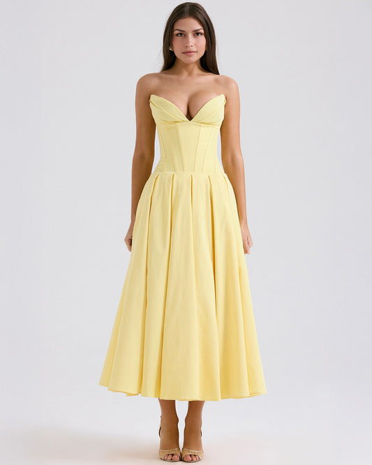 Vestido midi Amalfi