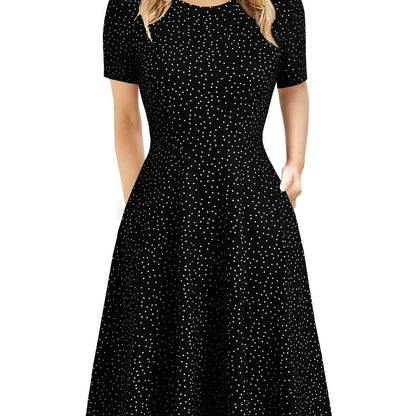 Even | Vestido retro de verano de corte A