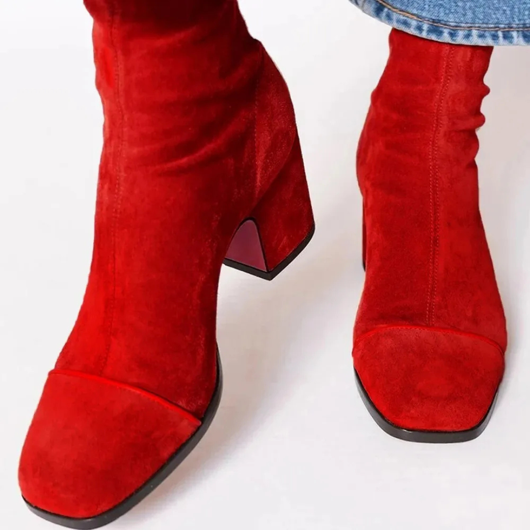 Nica – Botas de tacón elegantes y cómodas