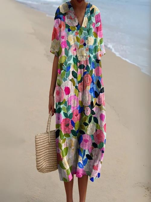 Audrey - Elegante vestido floral