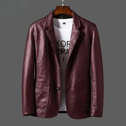 Chaqueta de cuero premium de Cole