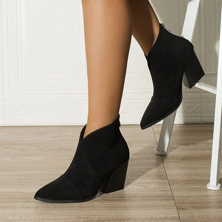 Céne™ | Botines elegantes de ante 
