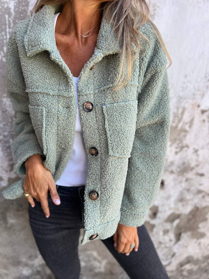 Lila | Chaqueta de peluche con estilo 