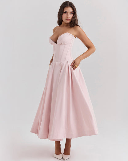 Vestido midi Amalfi