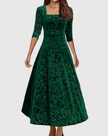Veera | Elegante vestido midi floral