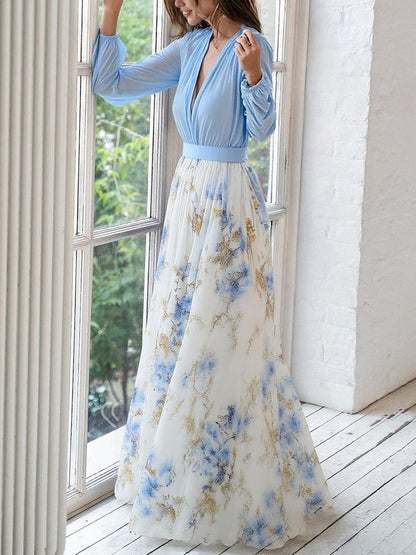 Dory - Vestido largo floral