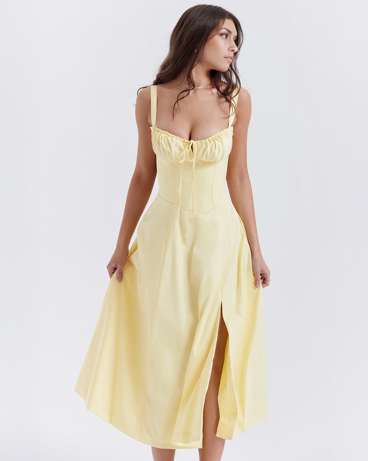Vestido midi Aurora 