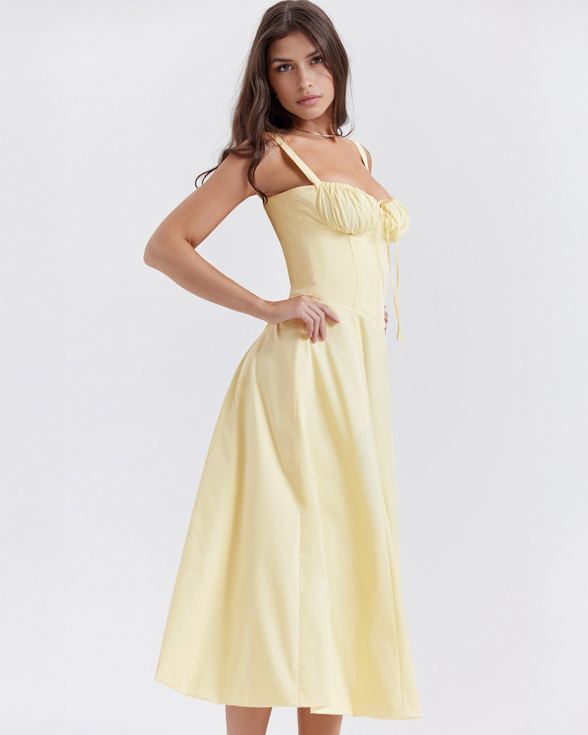 Vestido midi Aurora 