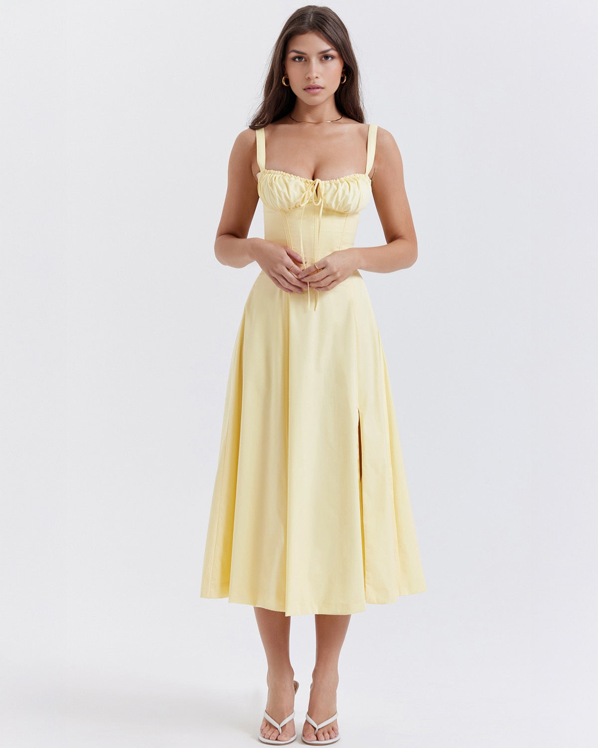 Vestido midi Aurora 
