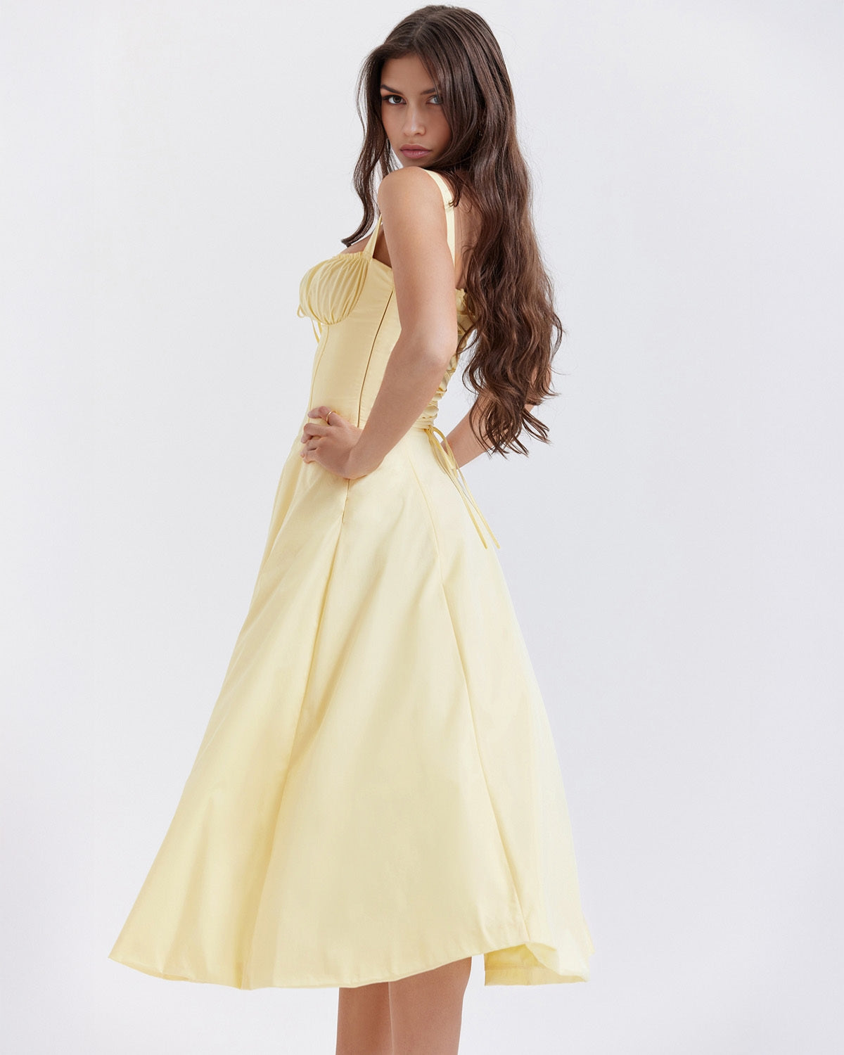 Vestido midi Aurora 
