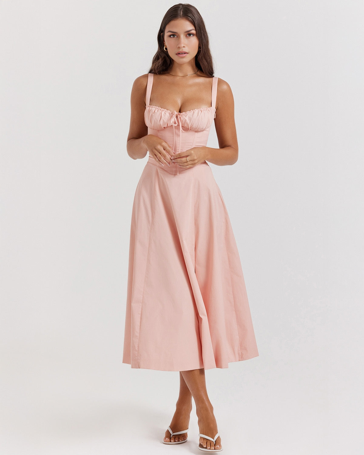 Vestido midi Aurora