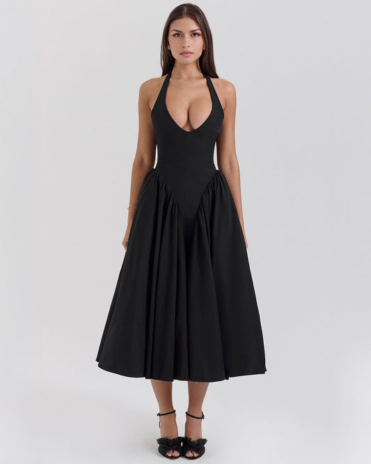 Vestido midi Monroe