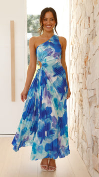 Floral azul